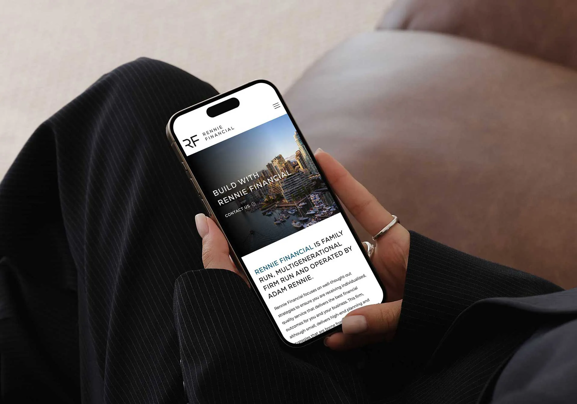 Done-for-you branding and web design service preview