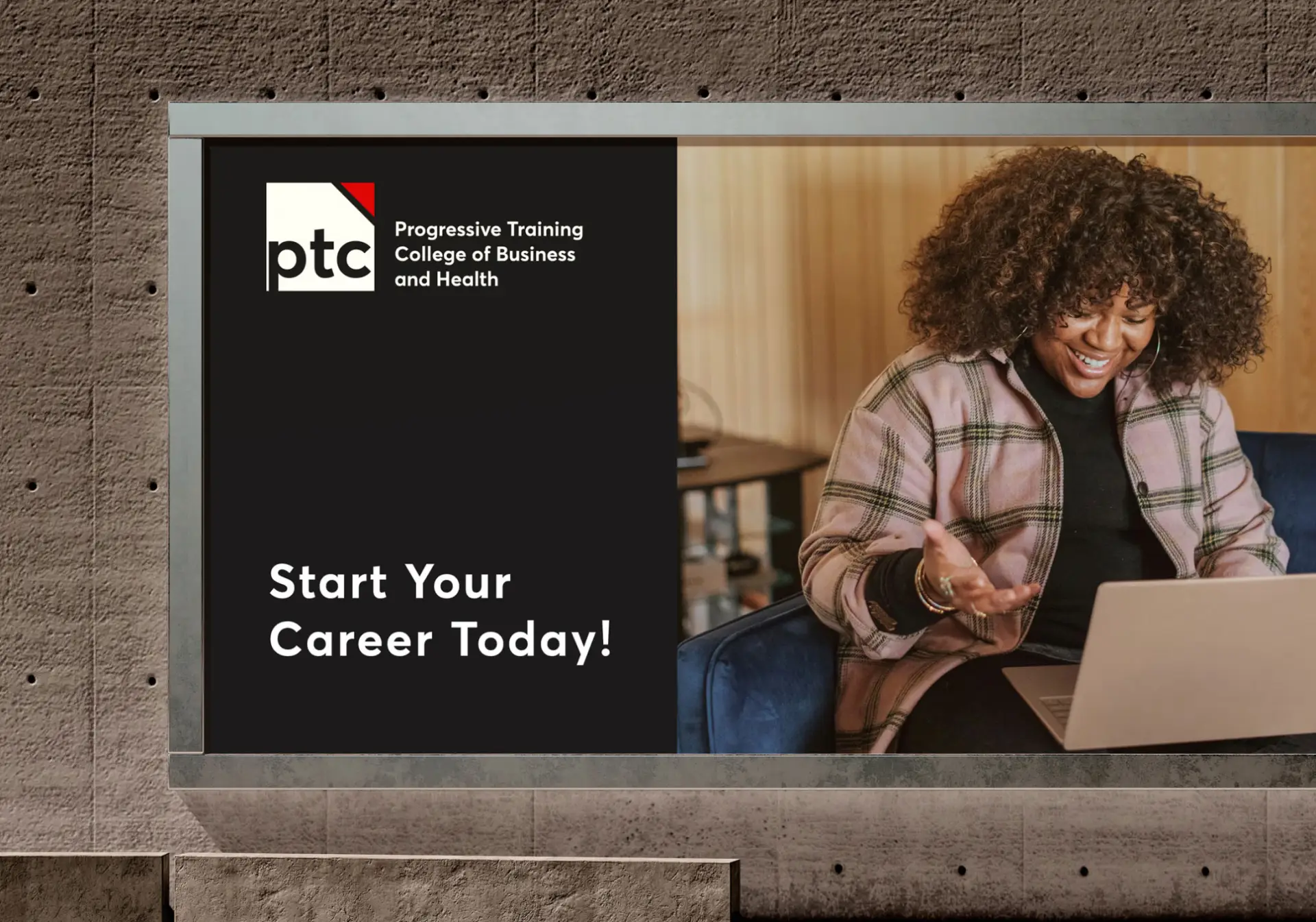 PTC website design by Dynamimix